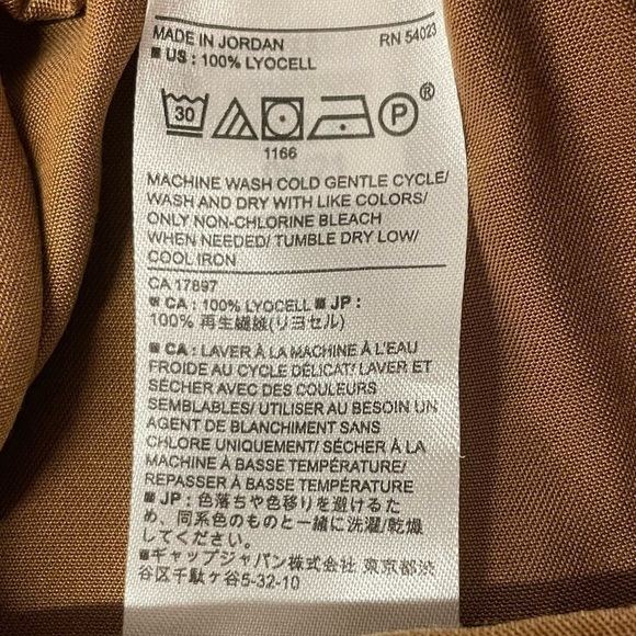 Banana Republic (2021) Lyocell Pull-on Straight-leg Pant - Picture 6 of 10